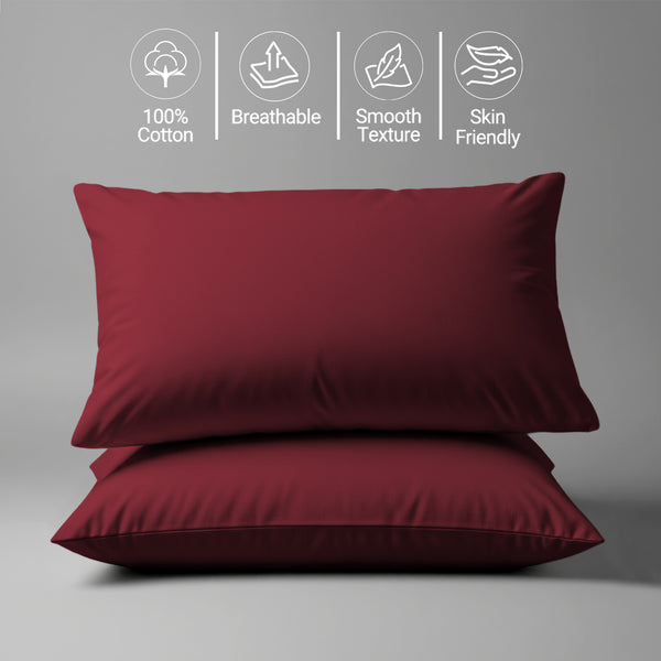 Royale 1000 Thread Count 100% Cotton Pillowcases (2PC)