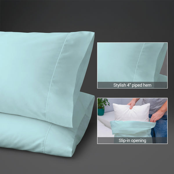 Premium 400 Thread Count 100% Cotton Pillowcases (2 PC)