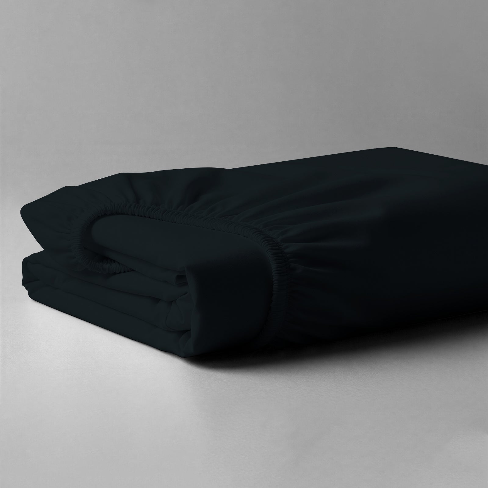 Luxus Spannbettlaken mit 800 Fadenzahl aus 100% Baumwolle - Spannbettlaken - 170x200 cm-180x200 cm - Black