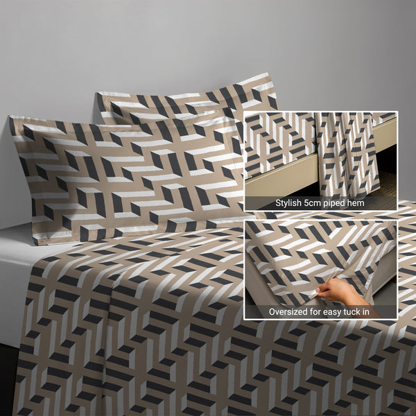 Premium 400 Thread Count 100% Cotton  Bed Sheet