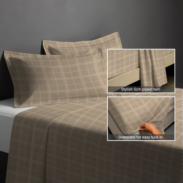 Premium 300 Thread Count 100% Cotton Bed Sheet