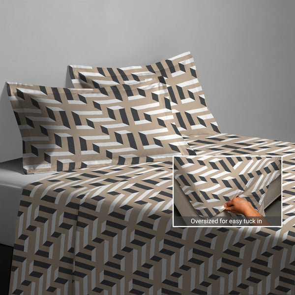 Premium 400 Thread Count 100% Cotton  Bed Sheet