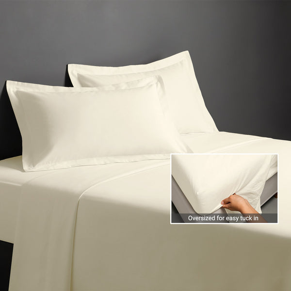 Premium 400 Thread Count 100% Cotton Bed Sheet