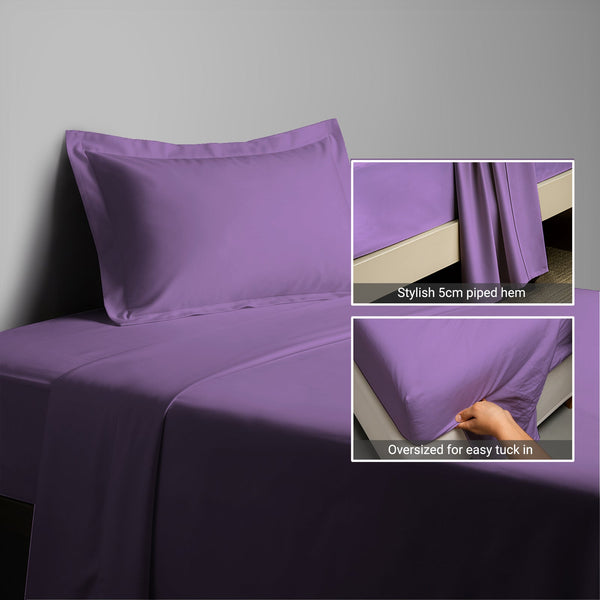 Premium 400 Thread Count 100% Cotton Bed Sheet