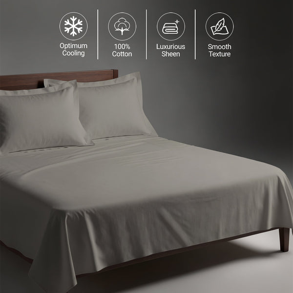 Premium 400 Thread Count 100% Cotton Bed Sheet