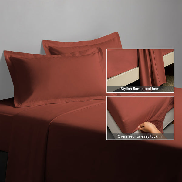 Premium 400 Thread Count 100% Cotton Bed Sheet