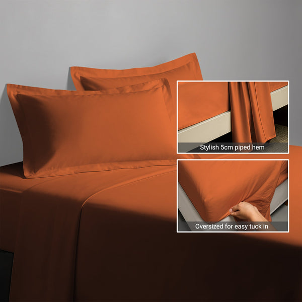 Premium 400 Thread Count 100% Cotton Bed Sheet