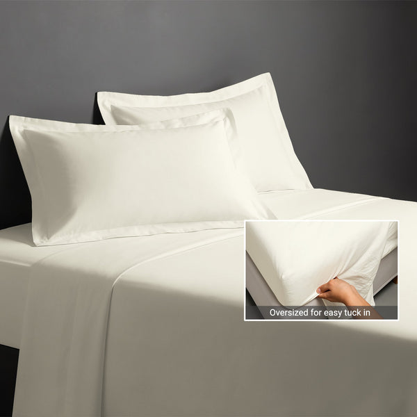 Premium 400 Thread Count 100% Cotton Bed Sheet