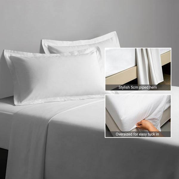 Premium 400 Thread Count 100% Cotton Bed Sheet