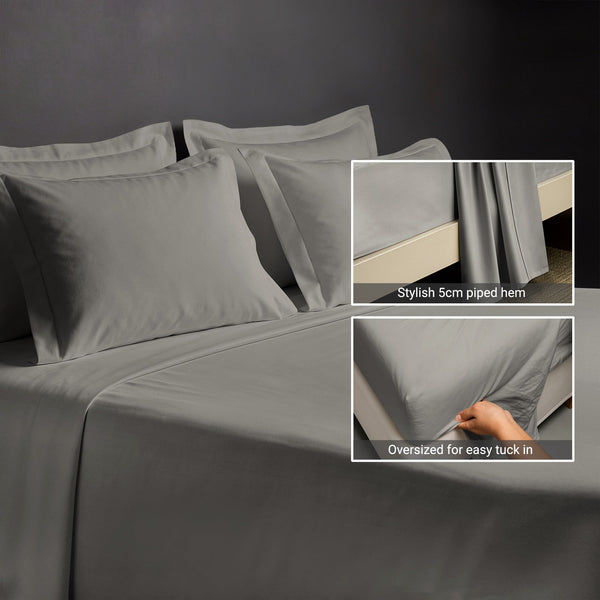 Premium 400 Thread Count 100% Cotton Bed Sheet 4PC