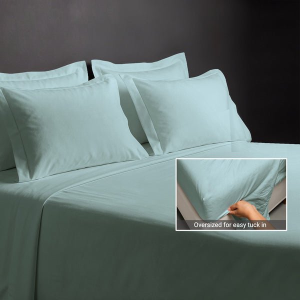 Premium 400 Thread Count 100% Cotton Bed Sheet 4PC