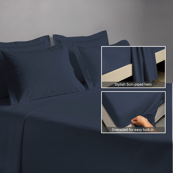 Premium 400 Thread Count 100% Cotton Bed Sheet 4PC