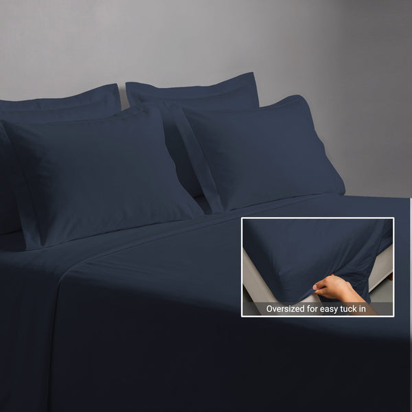 Premium 400 Thread Count 100% Cotton Bed Sheet 4PC