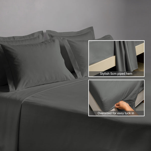Premium 400 Thread Count 100% Cotton Bed Sheet 4PC