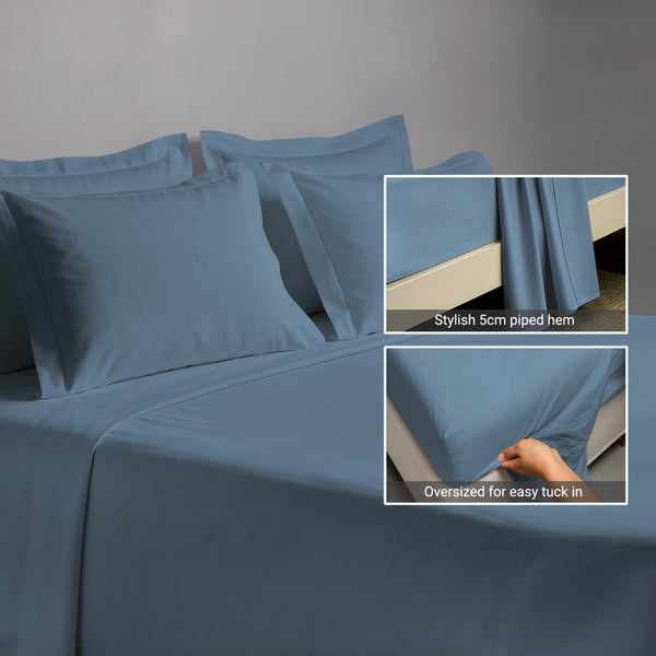 Premium 400 Thread Count 100% Cotton Bed Sheet 4PC
