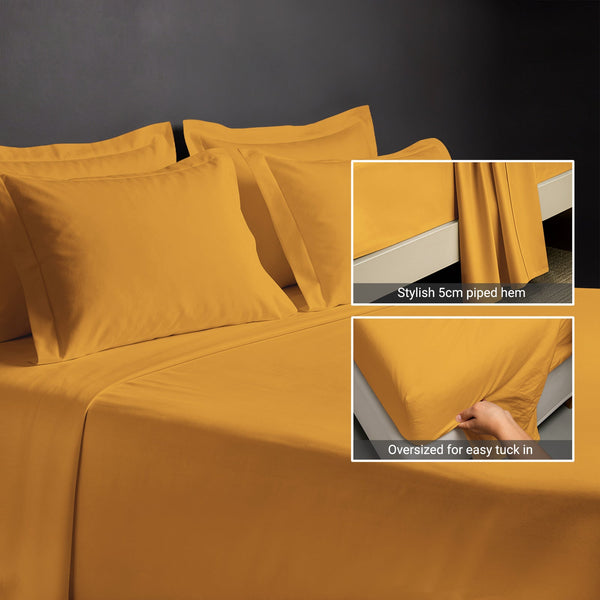 Premium 400 Thread Count 100% Cotton Bed Sheet 4PC