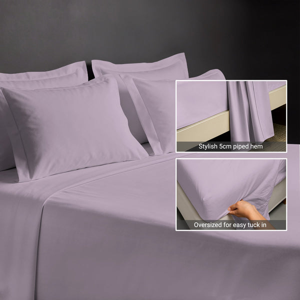 Premium 400 Thread Count 100% Cotton Bed Sheet 4PC