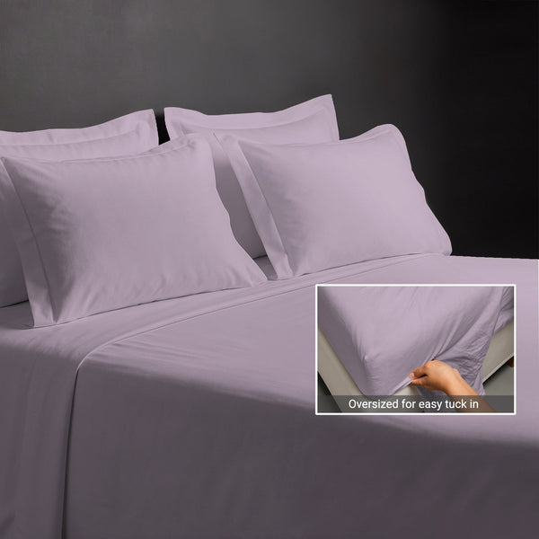 Premium 400 Thread Count 100% Cotton Bed Sheet 4PC