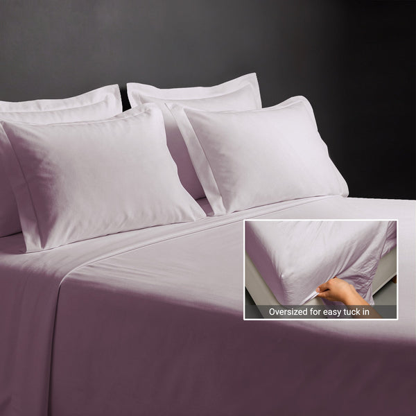 Premium 400 Thread Count 100% Cotton Bed Sheet 4PC
