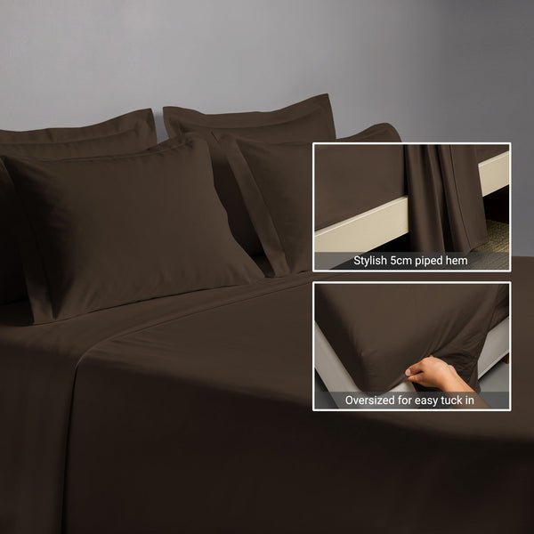 Premium 400 Thread Count 100% Cotton Bed Sheet 4PC