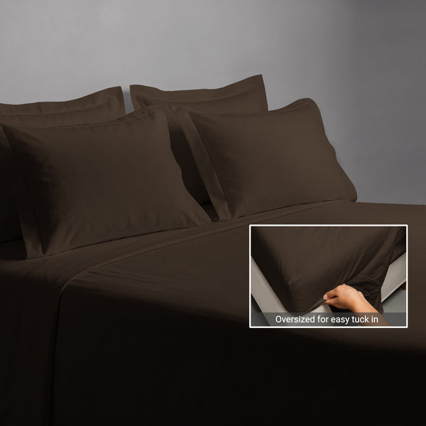 Premium 400 Thread Count 100% Cotton Bed Sheet 4PC