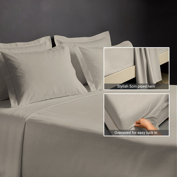 Premium 400 Thread Count 100% Cotton Bed Sheet 4PC