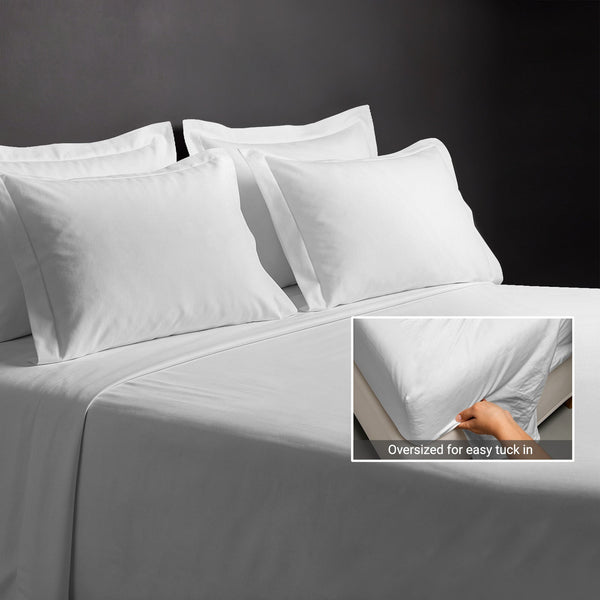 Premium 400 Thread Count 100% Cotton Bed Sheet 4PC