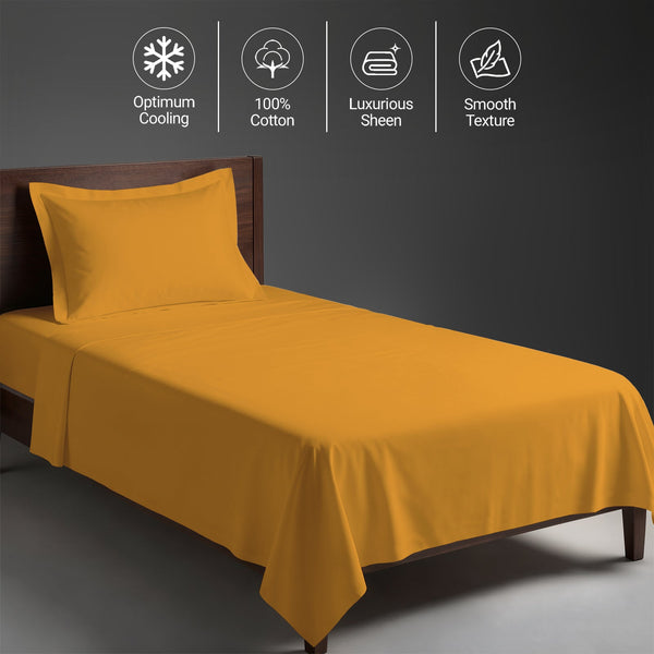 Premium 400 Thread Count 100% Cotton Bed Sheet