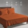 Premium 400 Thread Count 100% Cotton Bed Sheet 4PC