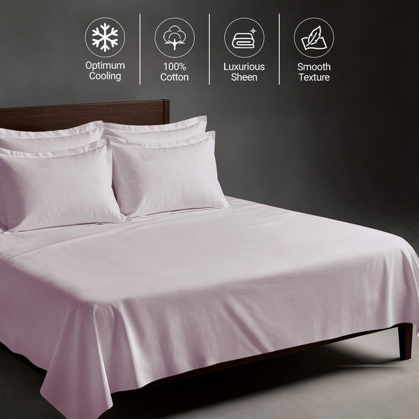 Premium 400 Thread Count 100% Cotton Bed Sheet 4PC