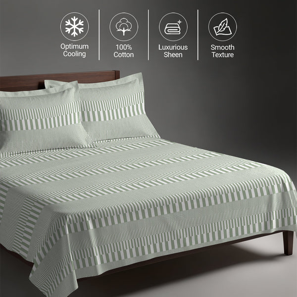 Premium 400 Thread Count 100% Cotton  Bed Sheet