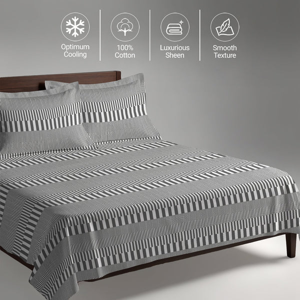 Premium 400 Thread Count 100% Cotton  Bed Sheet
