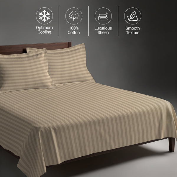 Premium 300 Thread Count 100% Cotton Bed Sheet