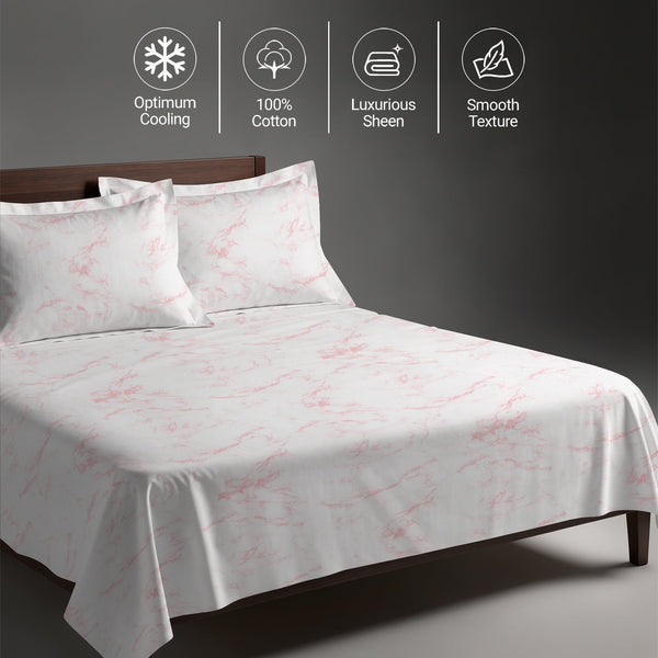 Premium 400 Thread Count 100% Cotton  Bed Sheet