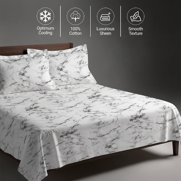 Premium 400 Thread Count 100% Cotton  Bed Sheet