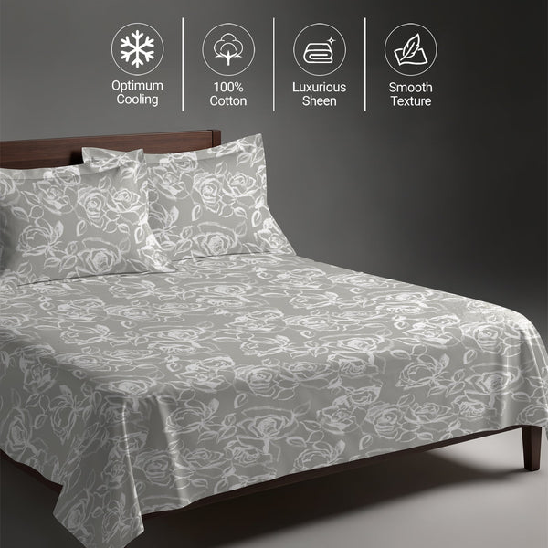 Premium 400 Thread Count 100% Cotton  Bed Sheet