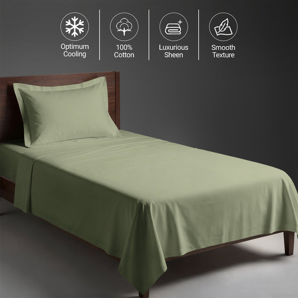 Premium 400 Thread Count 100% Cotton Bed Sheet