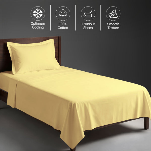 Premium 400 Thread Count 100% Cotton Bed Sheet