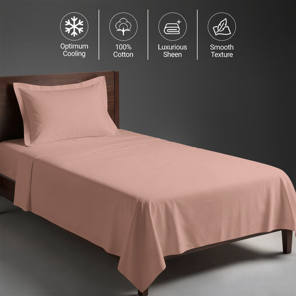 Premium 400 Thread Count 100% Cotton Bed Sheet