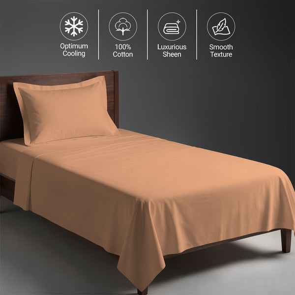 Premium 400 Thread Count 100% Cotton Bed Sheet