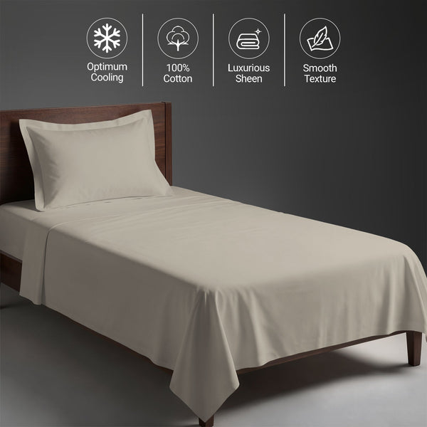 Premium 400 Thread Count 100% Cotton Bed Sheet