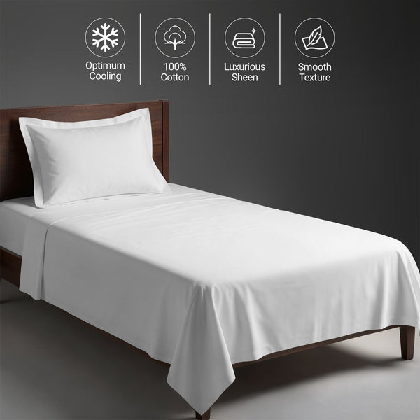 Premium 400 Thread Count 100% Cotton Bed Sheet
