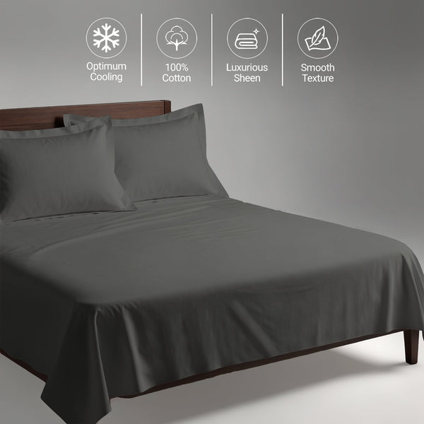 Premium 400 Thread Count 100% Cotton Bed Sheet