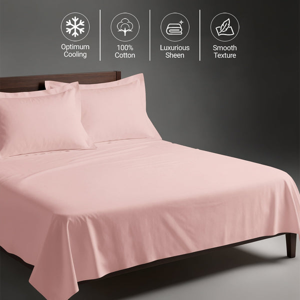 Premium 400 Thread Count 100% Cotton Bed Sheet