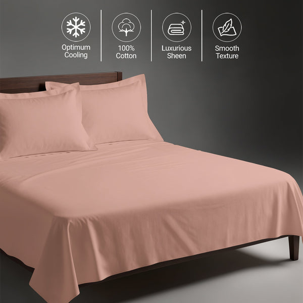 Premium 400 Thread Count 100% Cotton Bed Sheet