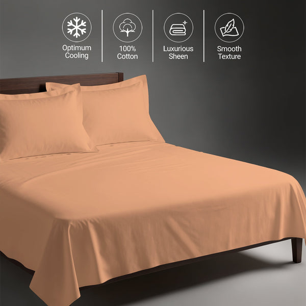 Premium 400 Thread Count 100% Cotton Bed Sheet