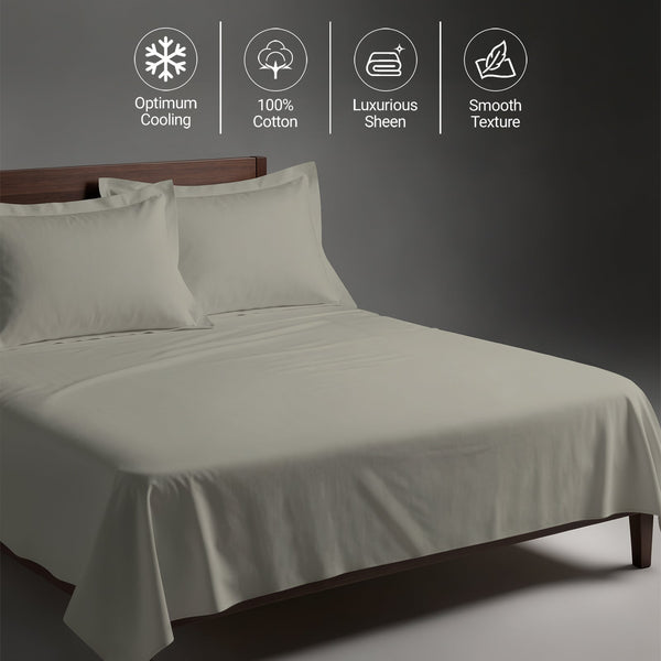 Premium 400 Thread Count 100% Cotton Bed Sheet