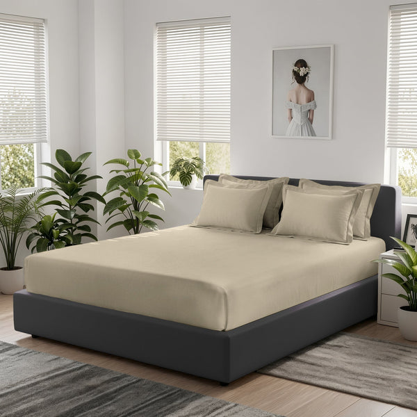 Premium 400 Thread Count 100% Cotton Bed Sheet 4PC