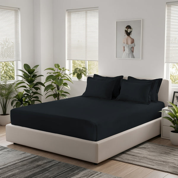 Premium 400 Thread Count 100% Cotton Bed Sheet 4PC