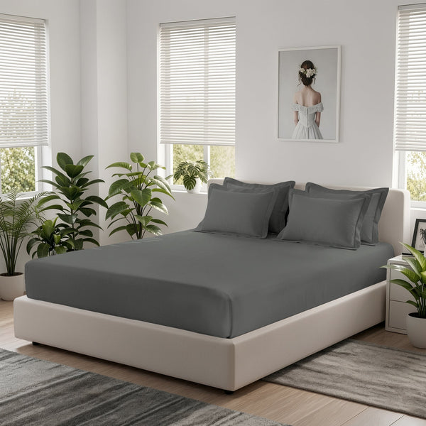 Premium 400 Thread Count 100% Cotton Bed Sheet 4PC
